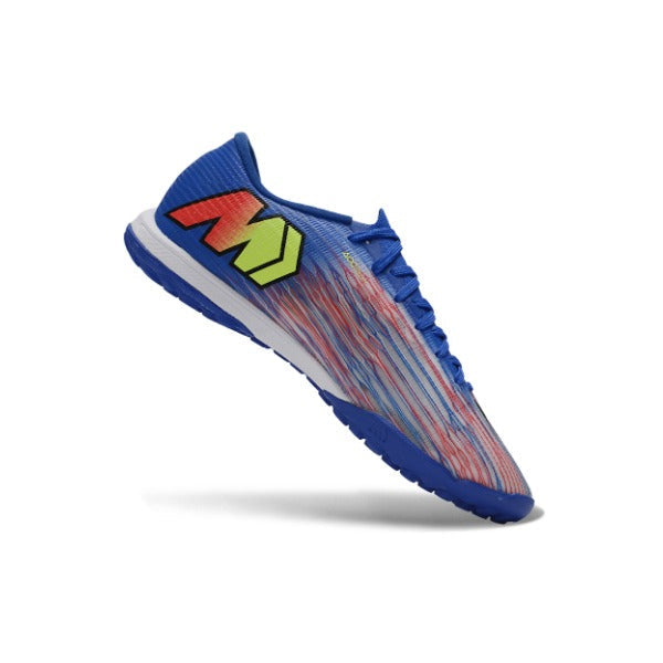 Nike Air Zoom Mercurial Superfly 11 Elite Blue, Orange and White Turf TF Kids Football Boot