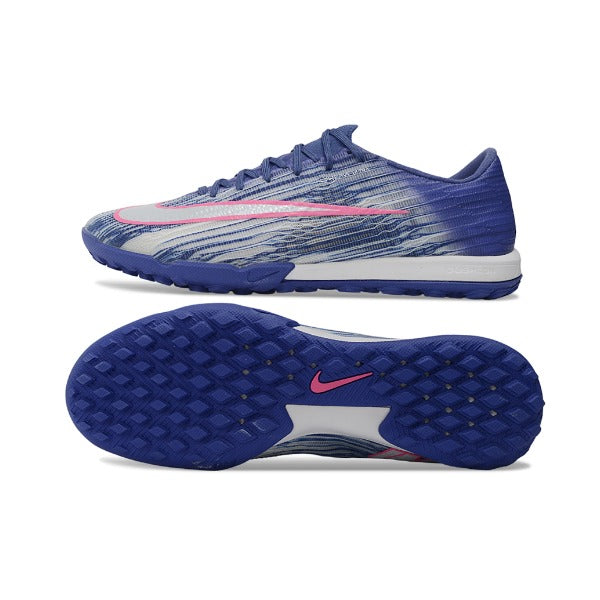 Nike Air Zoom Mercurial Superfly 11 Elite Blue, Pink and White Turf TF Football Boot