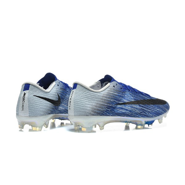 Nike Air Zoom Mercurial Superfly 11 Elite Dark Blue and White Firm Ground FG Kids Football Boot