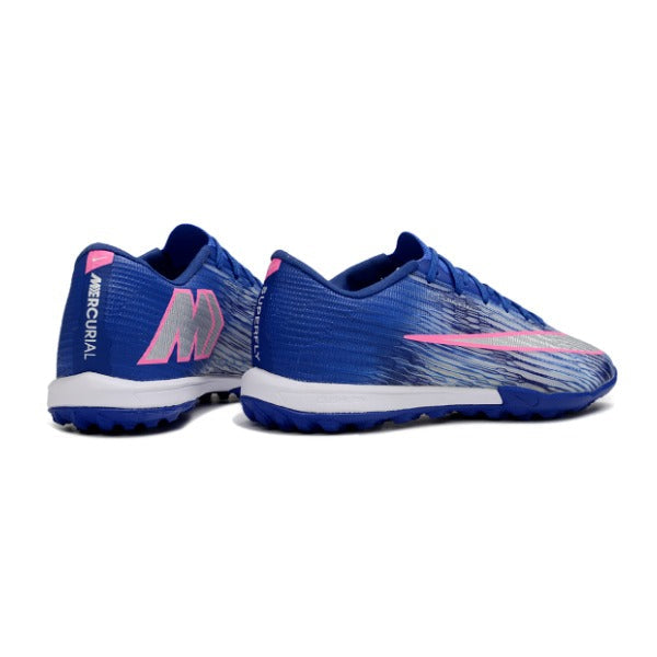 Nike Air Zoom Mercurial Superfly 11 Elite Dark Blue and White Turf TF Kids Football Boot