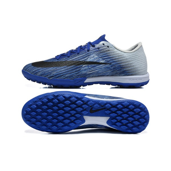 Nike Air Zoom Mercurial Superfly 11 Elite Dark Blue and White Turf TF Kids Football Boot