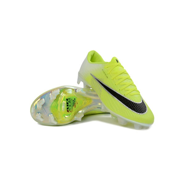 Nike Air Zoom Mercurial Superfly 11 Elite Fluorescent Green and White Firm Ground FG Kids Football Boot