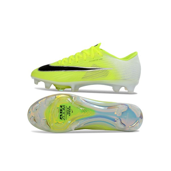 Nike Air Zoom Mercurial Superfly 11 Elite Fluorescent Green and White Firm Ground FG Kids Football Boot