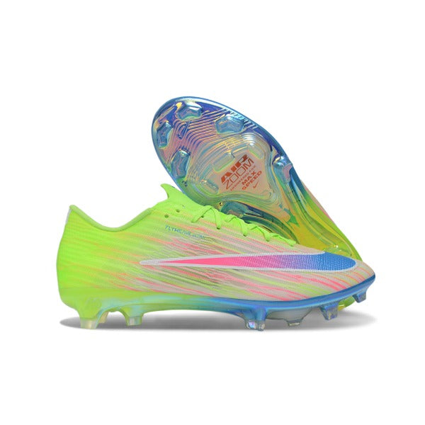 Nike Air Zoom Mercurial Superfly 11 Elite Fluorescent Green, Blue and Pink Firm Ground FG Kids Football Boot