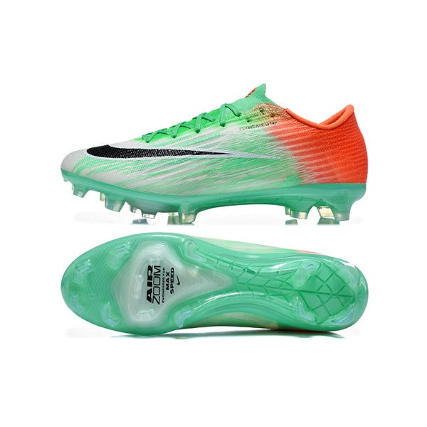 Nike Air Zoom Mercurial Superfly 11 Elite Green and Orange Firm Ground FG Kids Football Boot