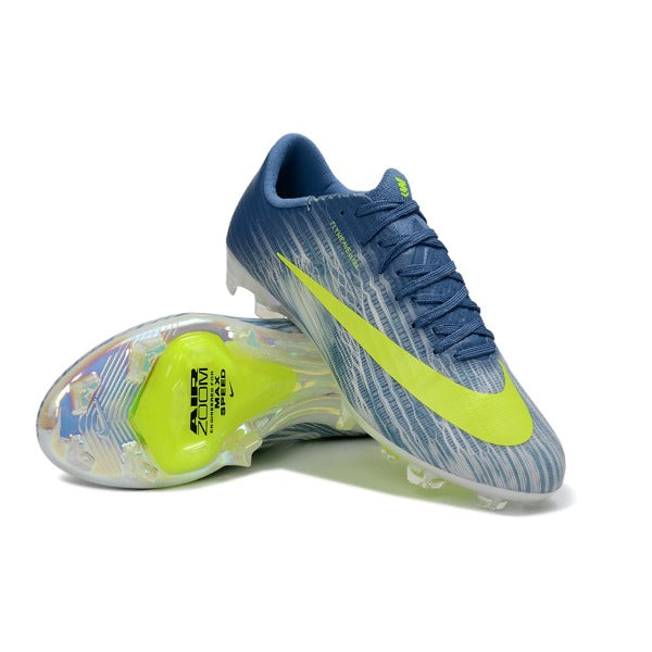 Nike Air Zoom Mercurial Superfly 11 Elite Light Blue and White Firm Ground FG Kids Football Boot