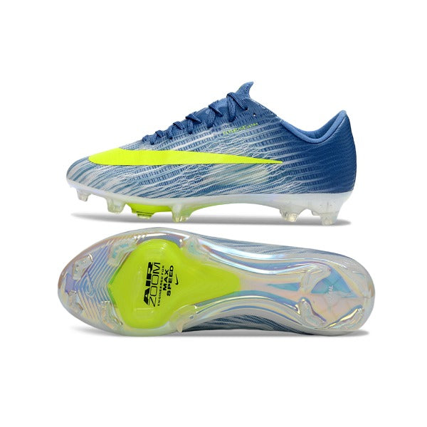 Nike Air Zoom Mercurial Superfly 11 Elite Light Blue and White Firm Ground FG Kids Football Boot