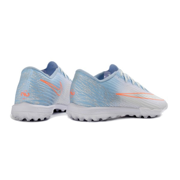 Nike Air Zoom Mercurial Superfly 11 Elite Light Blue and White Turf TF Kids Football Boot