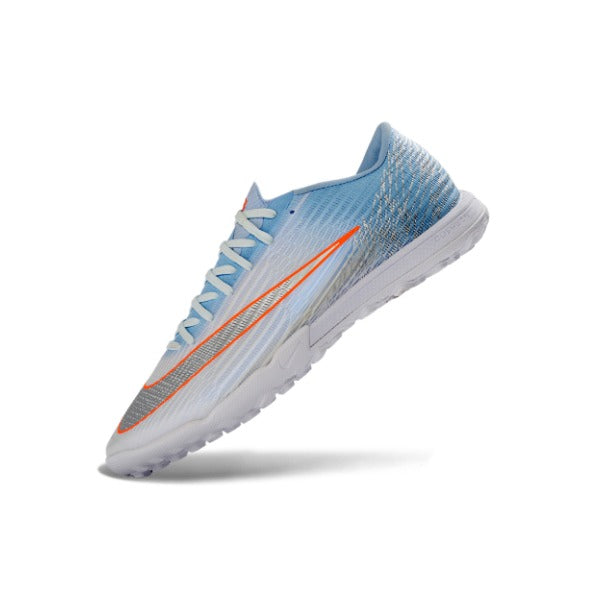 Nike Air Zoom Mercurial Superfly 11 Elite Light Blue and White Turf TF Kids Football Boot