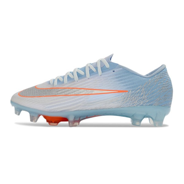 Nike Air Zoom Mercurial Superfly 11 Elite Light Blue, White and Orange Firm Ground FG Kids Football Boot
