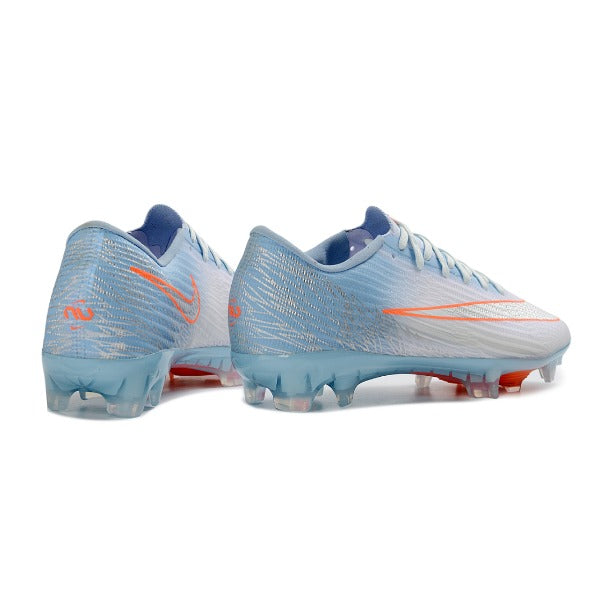 Nike Air Zoom Mercurial Superfly 11 Elite Light Blue, White and Orange Firm Ground FG Kids Football Boot