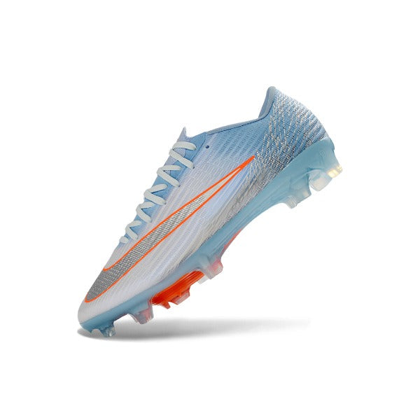 Nike Air Zoom Mercurial Superfly 11 Elite Light Blue, White and Orange Firm Ground FG Kids Football Boot