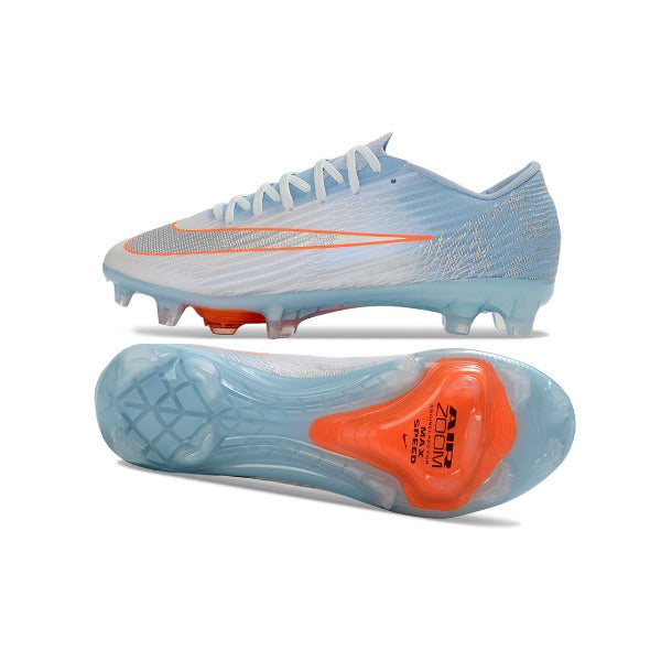 Nike Air Zoom Mercurial Superfly 11 Elite Light Blue, White and Orange Firm Ground FG Kids Football Boot
