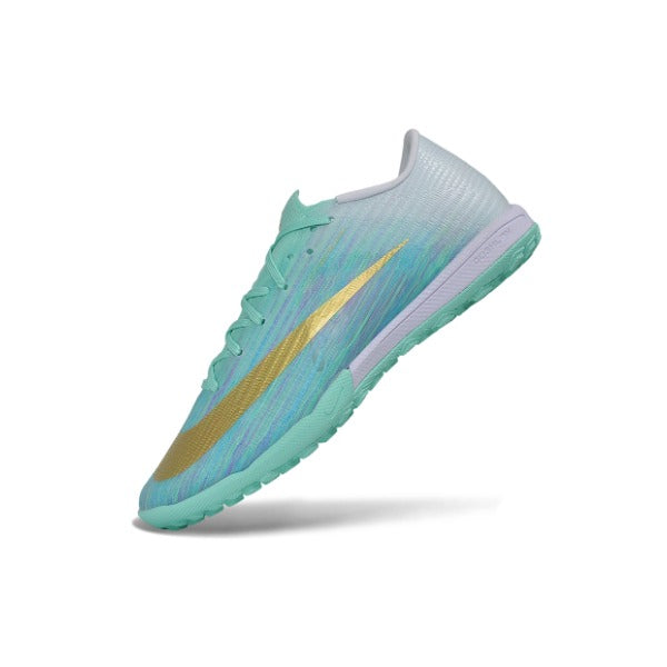 Nike Air Zoom Mercurial Superfly 11 Elite Light Green and White Turf TF Kids Football Boot