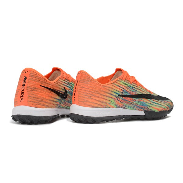 Nike Air Zoom Mercurial Superfly 11 Elite Orange and Green Turf TF Football Boot