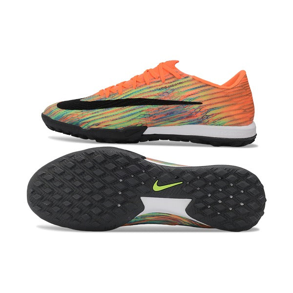 Nike Air Zoom Mercurial Superfly 11 Elite Orange and Green Turf TF Football Boot