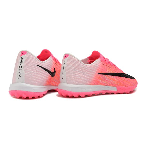Nike Air Zoom Mercurial Superfly 11 Elite Pink and White Turf TF Football Boot