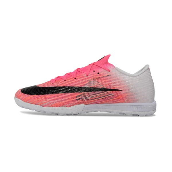 Nike Air Zoom Mercurial Superfly 11 Elite Pink and White Turf TF Kids Football Boot