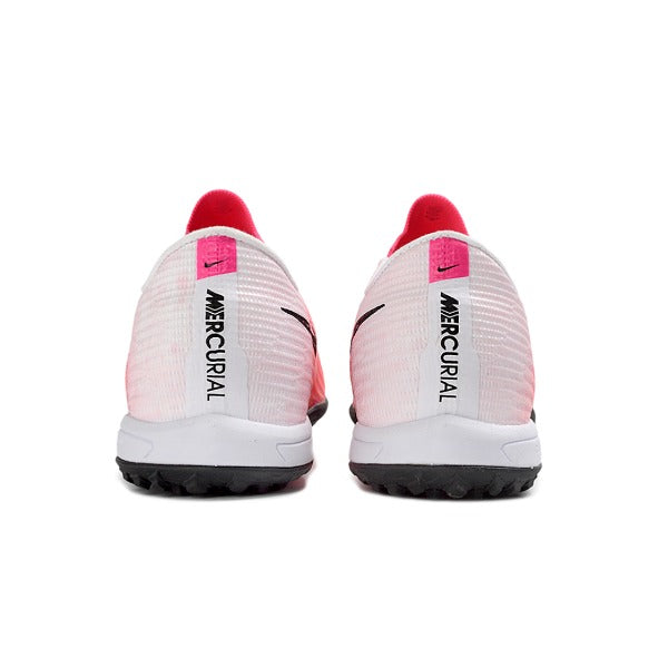 Nike Air Zoom Mercurial Superfly 11 Elite Pink and White Turf TF Kids Football Boot