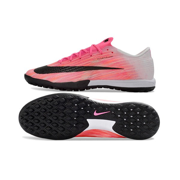 Nike Air Zoom Mercurial Superfly 11 Elite Pink and White Turf TF Kids Football Boot