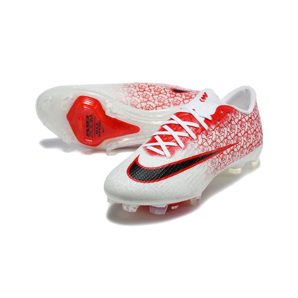 Nike Air Zoom Mercurial Superfly 11 Elite Red and White Firm Ground FG Kids Football Boot