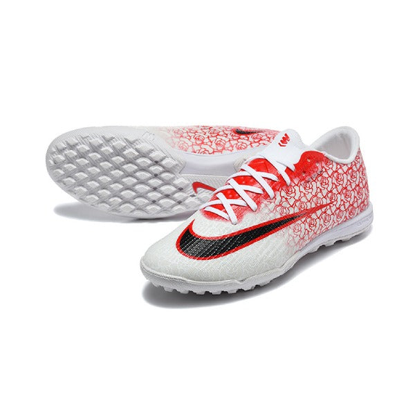 Nike Air Zoom Mercurial Superfly 11 Elite Red and White Turf TF Kids Football Boot