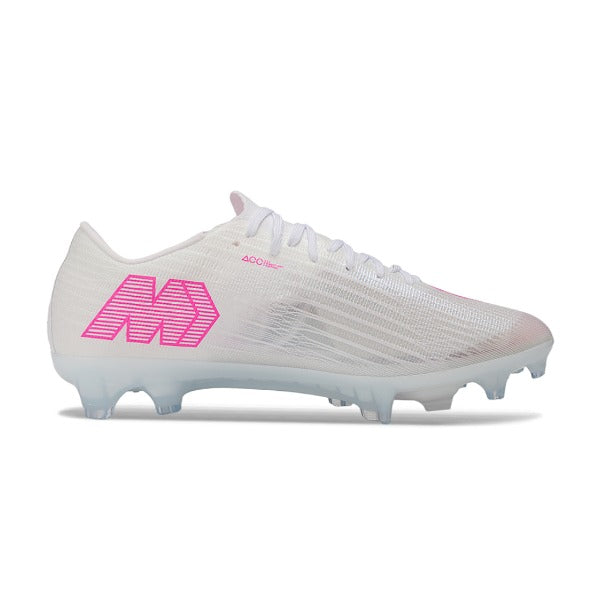 Nike Air Zoom Mercurial Superfly 11 Elite White and Pink Firm Ground FG Kids Football Boot