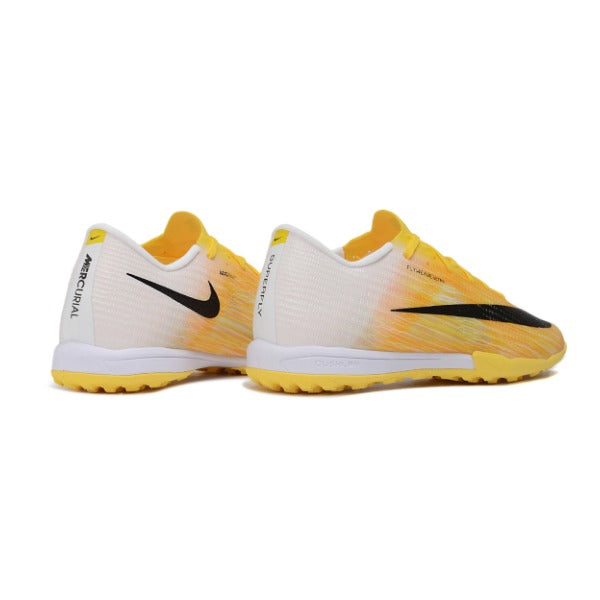 Nike Air Zoom Mercurial Superfly 11 Elite Yellow and White Turf TF Kids Football Boot