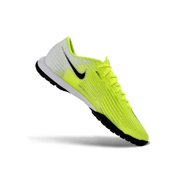 Nike Air Zoom Mercurial Superfly 11 Elite Yellow and White Turf TF Kids Football Boot