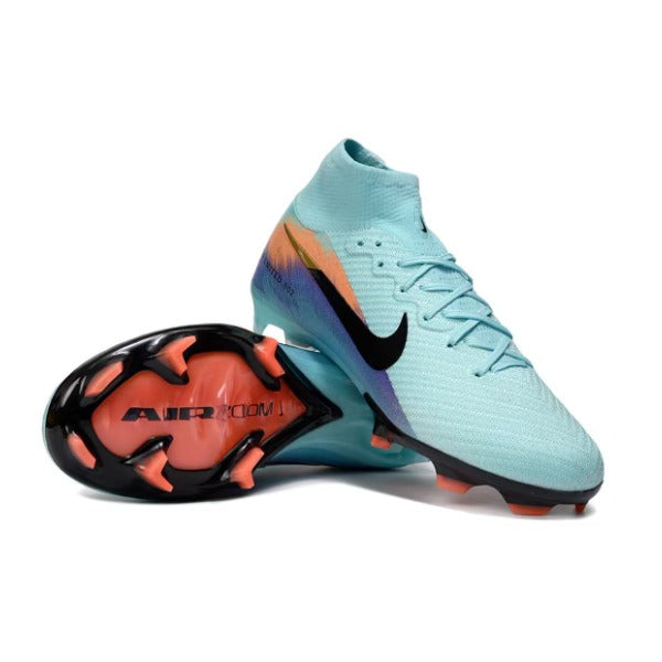 Nike Air Zoom Mercurial Superfly 9 Elite Light Blue Kids Firm Ground FG Football Boot