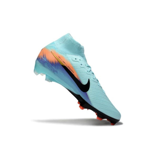 Nike Air Zoom Mercurial Superfly 9 Elite Light Blue Kids Firm Ground FG Football Boot