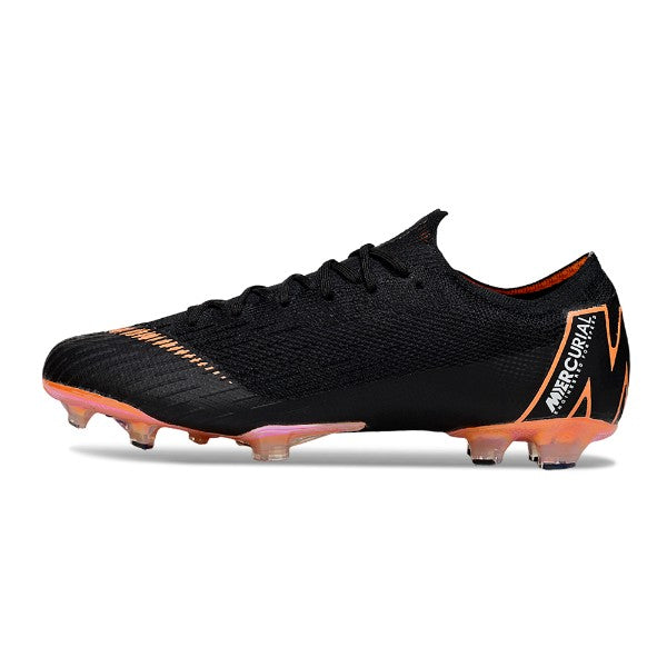 Nike Air Zoom Mercurial Vapor 12 Elite Black and Orange FG