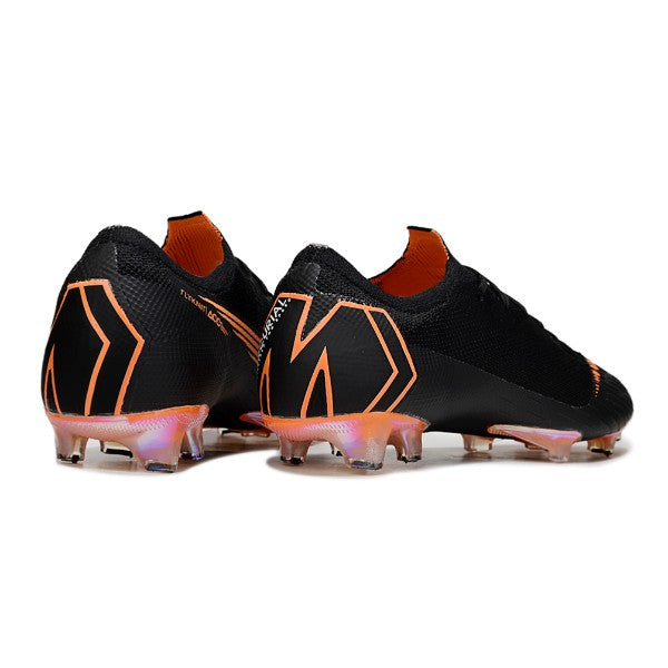 Nike Air Zoom Mercurial Vapor 12 Elite Black and Orange FG