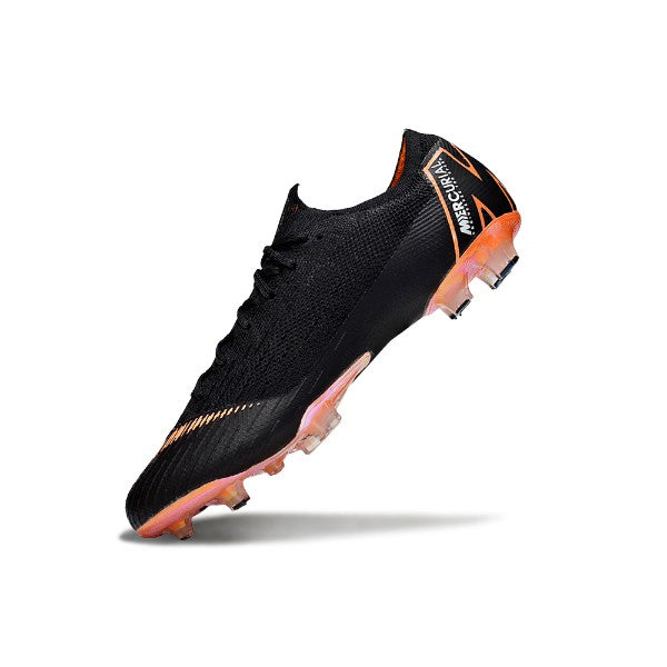 Nike Air Zoom Mercurial Vapor 12 Elite Black and Orange FG