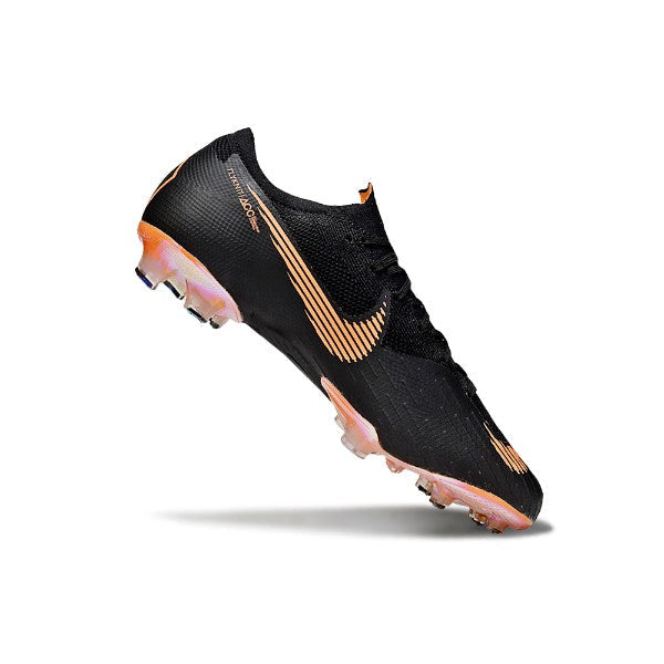Nike Air Zoom Mercurial Vapor 12 Elite Black and Orange FG