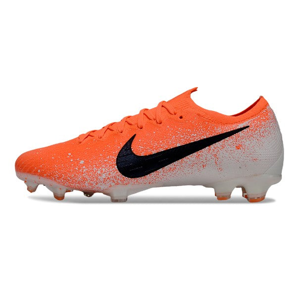 Nike Air Zoom Mercurial Vapor 12 Elite Orange and White FG