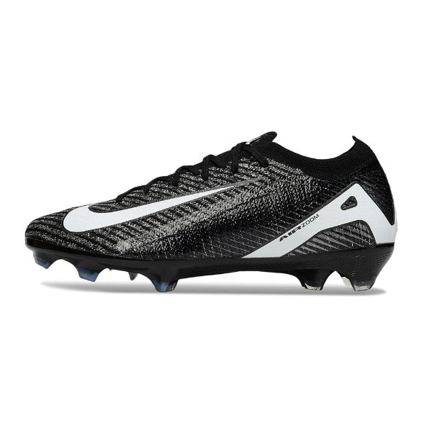 Nike Air Zoom Mercurial Vapor 16 Elite Black and White FG