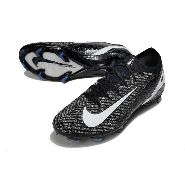 Nike Air Zoom Mercurial Vapor 16 Elite Black and White FG