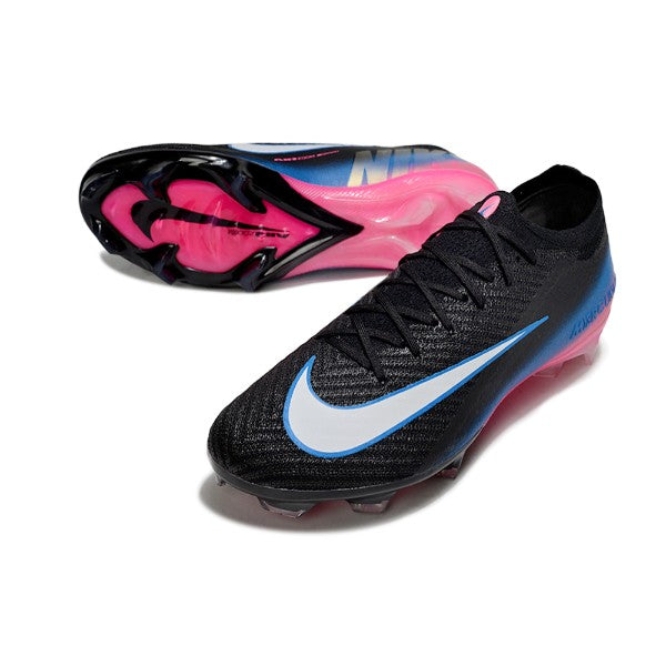 Nike Air Zoom Mercurial Vapor 16 Elite Black Blue and Pink FG