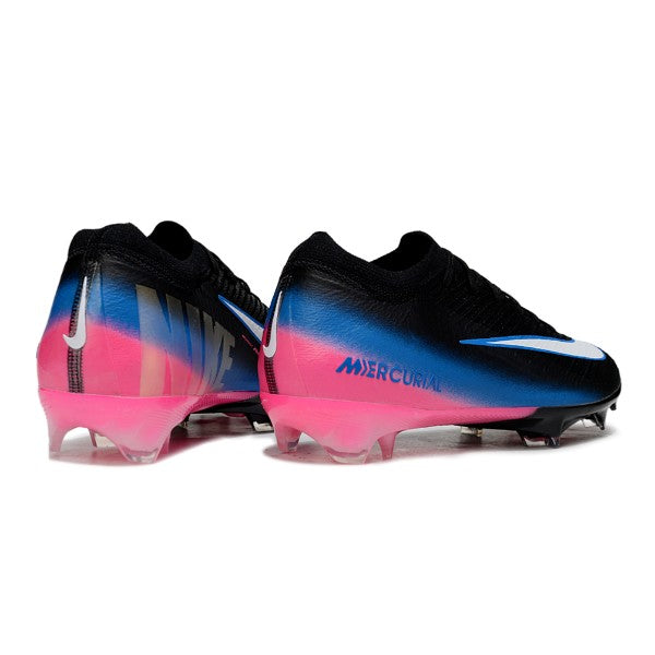 Nike Air Zoom Mercurial Vapor 16 Elite Black Blue and Pink FG