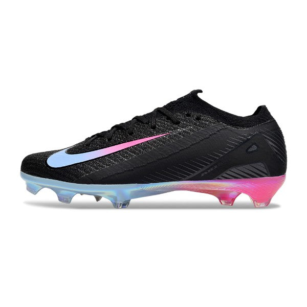 Nike Air Zoom Mercurial Vapor 16 Elite Black Light Blue and Pink FG