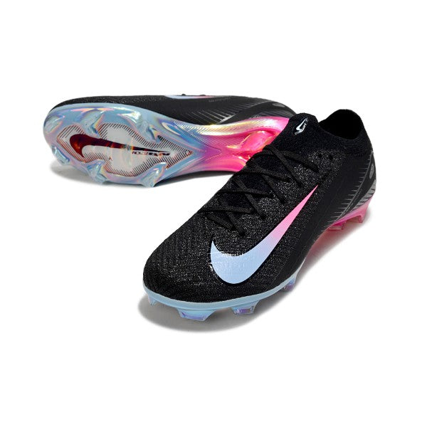 Nike Air Zoom Mercurial Vapor 16 Elite Black Light Blue and Pink FG