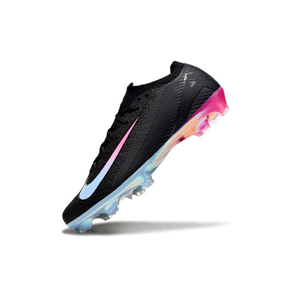 Nike Air Zoom Mercurial Vapor 16 Elite Black Light Blue and Pink FG