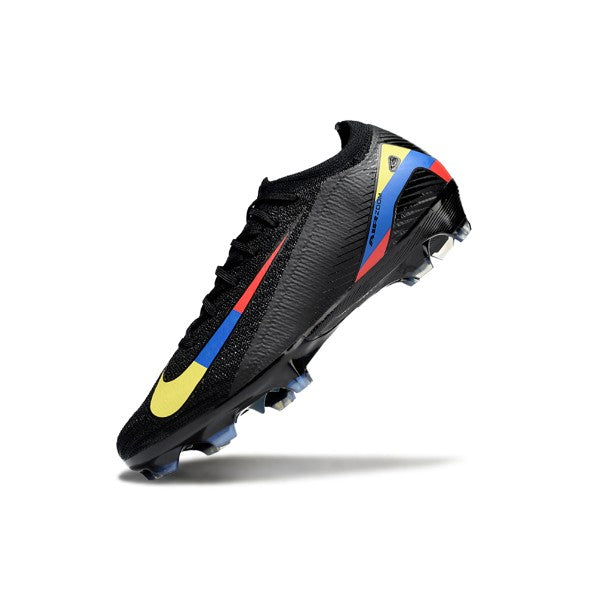 Nike Air Zoom Mercurial Vapor 16 Elite Black Yellow Blue and Red FG