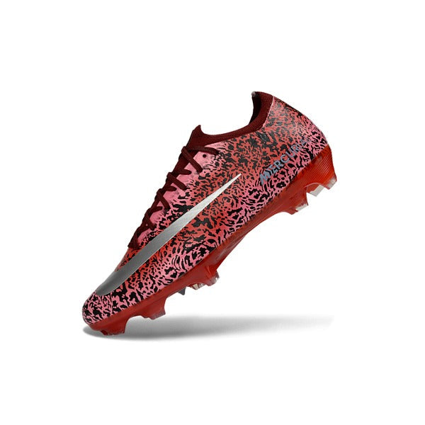 Nike Air Zoom Mercurial Vapor 16 Elite Dark Red and Silver FG