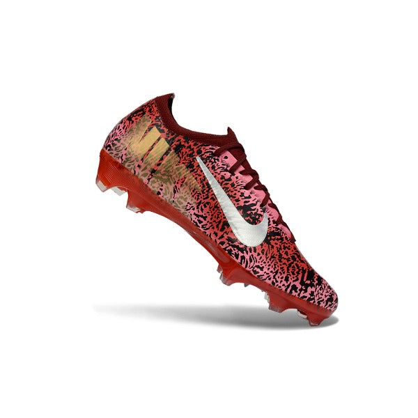 Nike Air Zoom Mercurial Vapor 16 Elite Dark Red and Silver FG