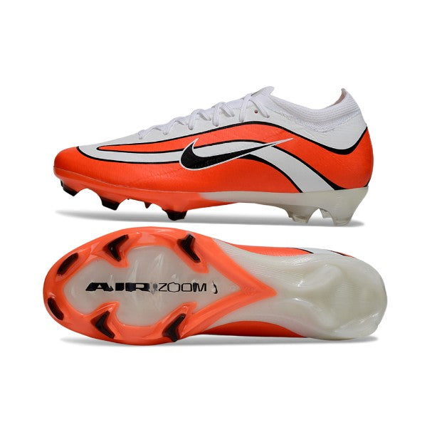 Nike Air Zoom Mercurial Vapor 16 Elite Gray and Orange FG