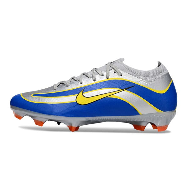 Nike Air Zoom Mercurial Vapor 16 Elite Grey and Blue FG