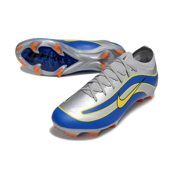 Nike Air Zoom Mercurial Vapor 16 Elite Grey and Blue FG