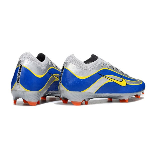 Nike Air Zoom Mercurial Vapor 16 Elite Grey and Blue FG